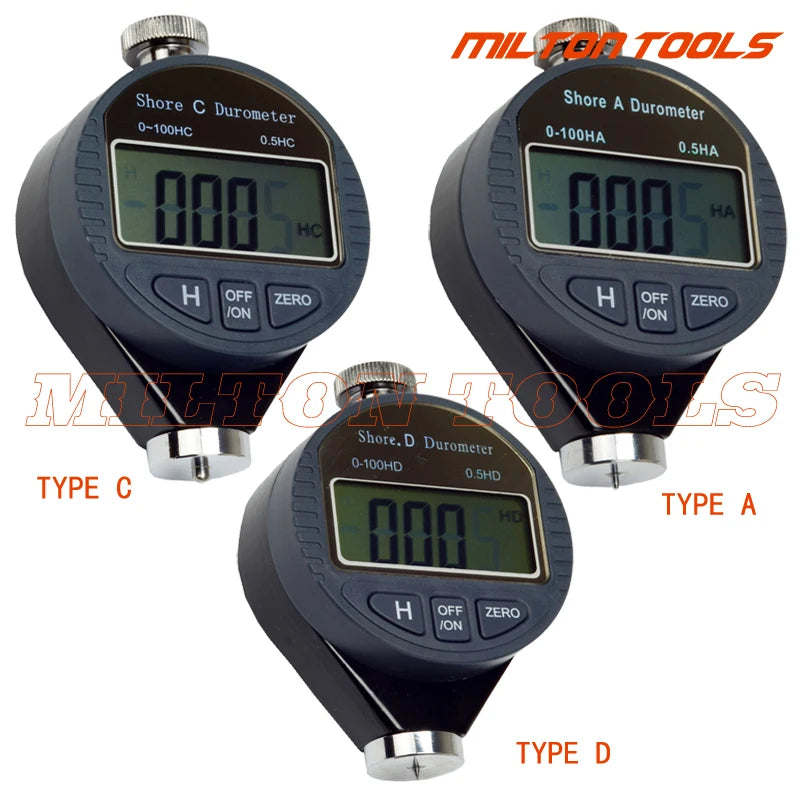 ETOPOO Factory-outlet Digital Shore Durometer Digital Hardness Tester Meter Shore A  Shore C  Shore D can choose