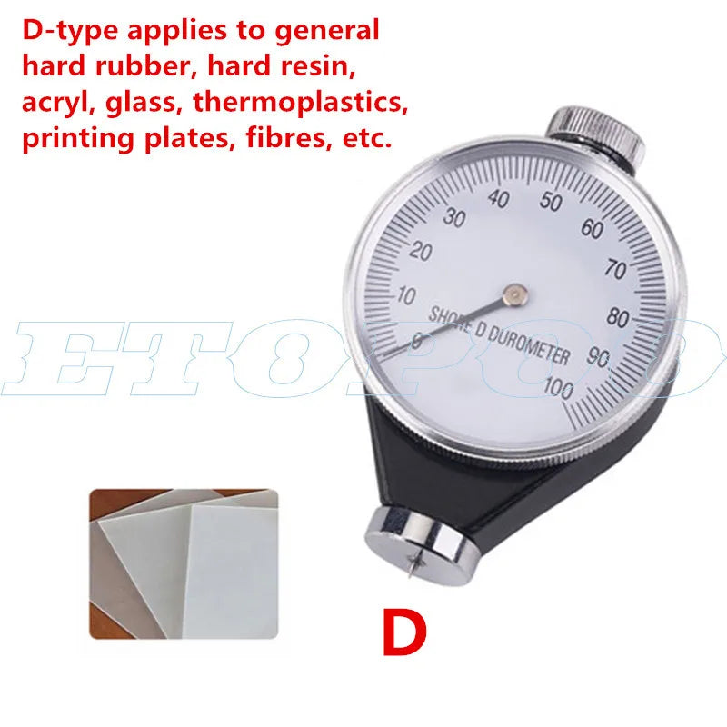 High Quality LX-A/C/D Hardness Testers Digital Shore Durometer Shore A C D Shore O Durometer