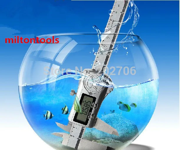 High Quality IP67 Waterproof Digital Caliper 0-150mm 6inch Electronic Vernier Caliper Gauge Micrometer
