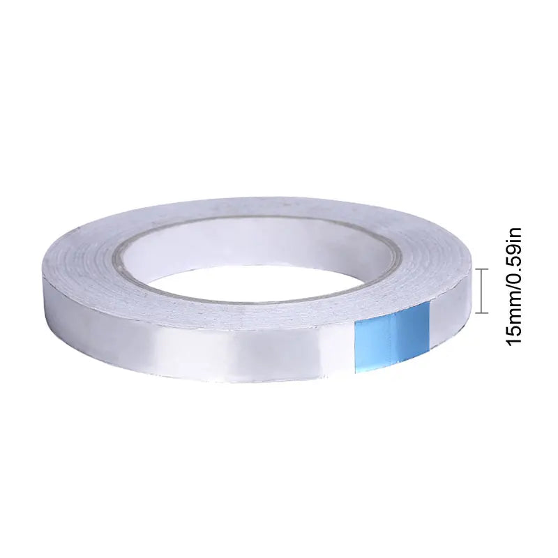 40m Aluminium Foil Tape BGA Heat-resistant Foil Tape High Temperature Resistant Foil Adhesive Tape