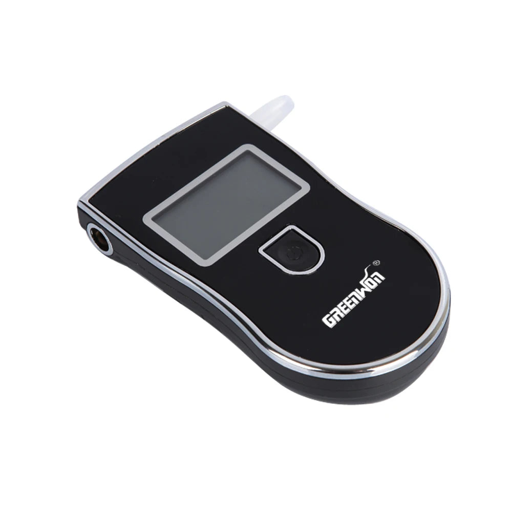 NEW Hot selling AT-818 Professional Police Digital Breath Alcohol Tester Breathalyzer AT818 Free shipping