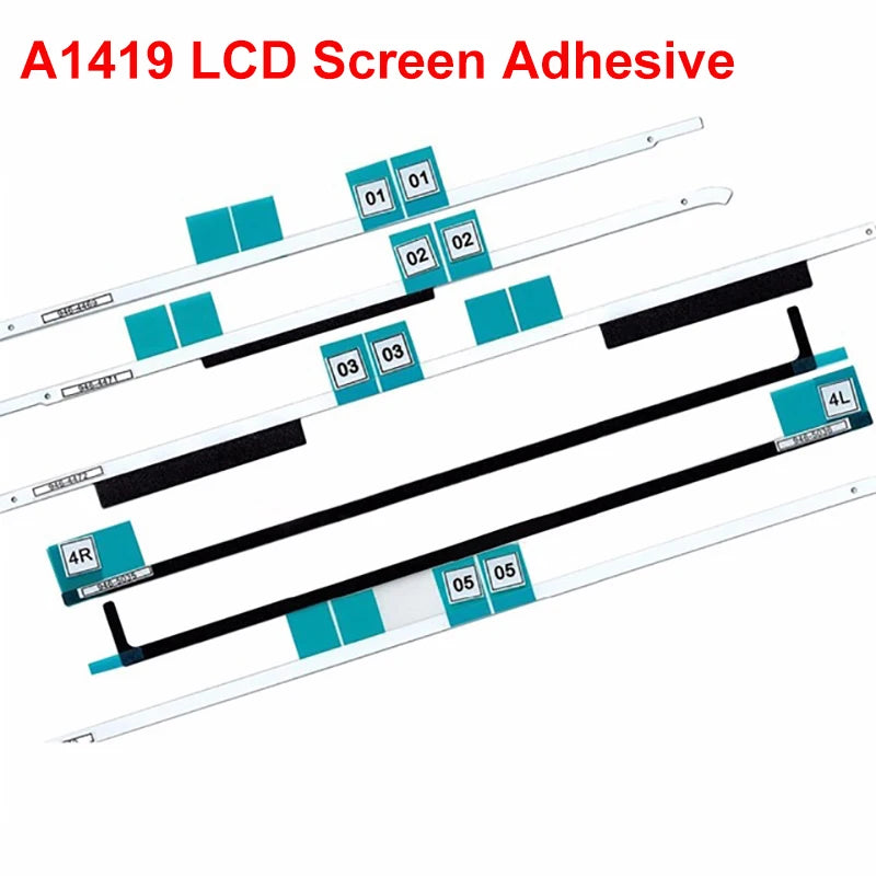 NEW A1419 27 inch LCD Display Tape Adhesive Repair Kit for iMac 27" Strip Glue Foam Sticker 2012-2017 Year with Opening Tools