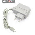 AC 100-240V Travel Wall EU Plug Charger Adapter Power Supply for Nintendo DSL DS Lite NDSL  - Grey