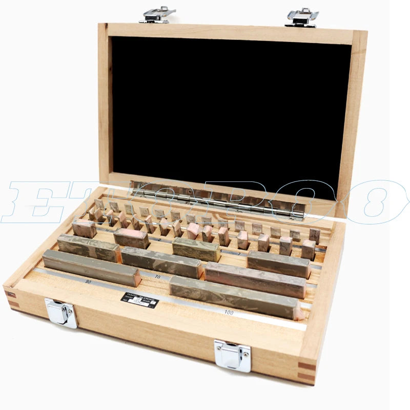 32Pcs/Set 1.005-30mm Block Gauge Caliper Block Gauge Inspection Block Gauge Measurement Instruments