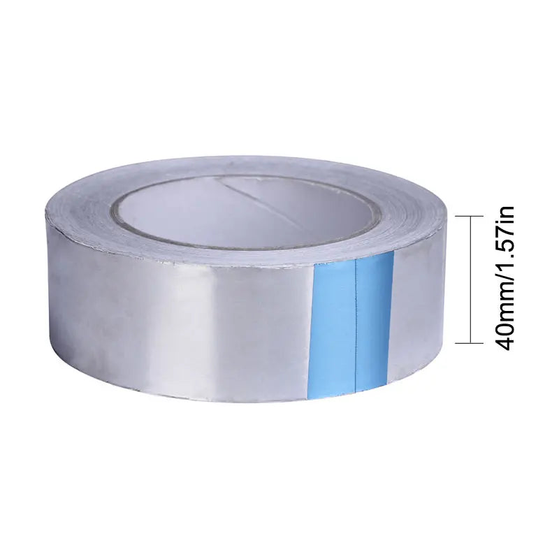 40m Aluminium Foil Tape BGA Heat-resistant Foil Tape High Temperature Resistant Foil Adhesive Tape