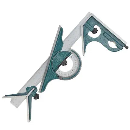 0-180 Degree Universal Level Protractor Combination Square Set Esquadro Right Angle Combination Square Protractor Ruler Set
