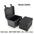 Tool Box Waterproof Impact Resistant Safety Case Suitcase Toolbox File Box Equipment Camera Case with Pre-cut Foam Lining