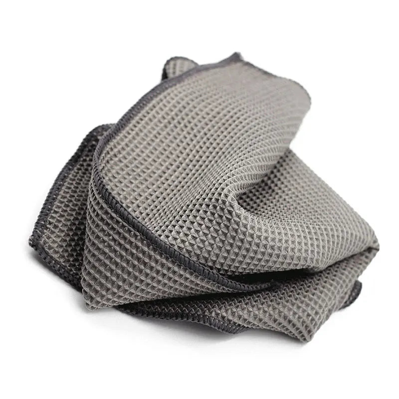 Car Cleaning Wash Towel Microfiber Products For Cars Detailing Waffle Weave Auto Water Drying Window Clean Automobiles Accessory