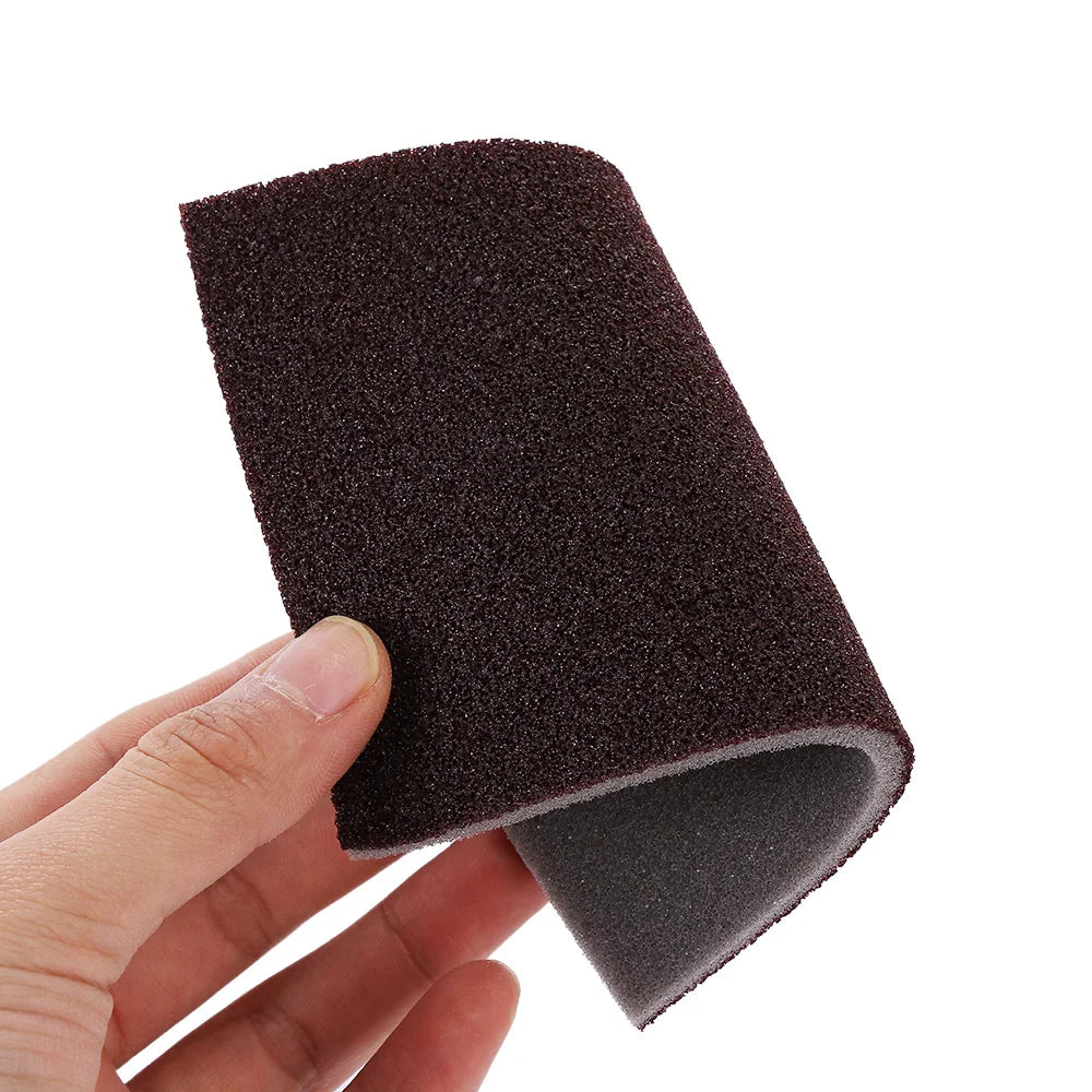 1pc/1Roll Nano Emery Sponge Kitchen Magic Cleaner Rust Rub Pot Sponge Cleaner Rust Scouring Household Kitchen Magic Pad