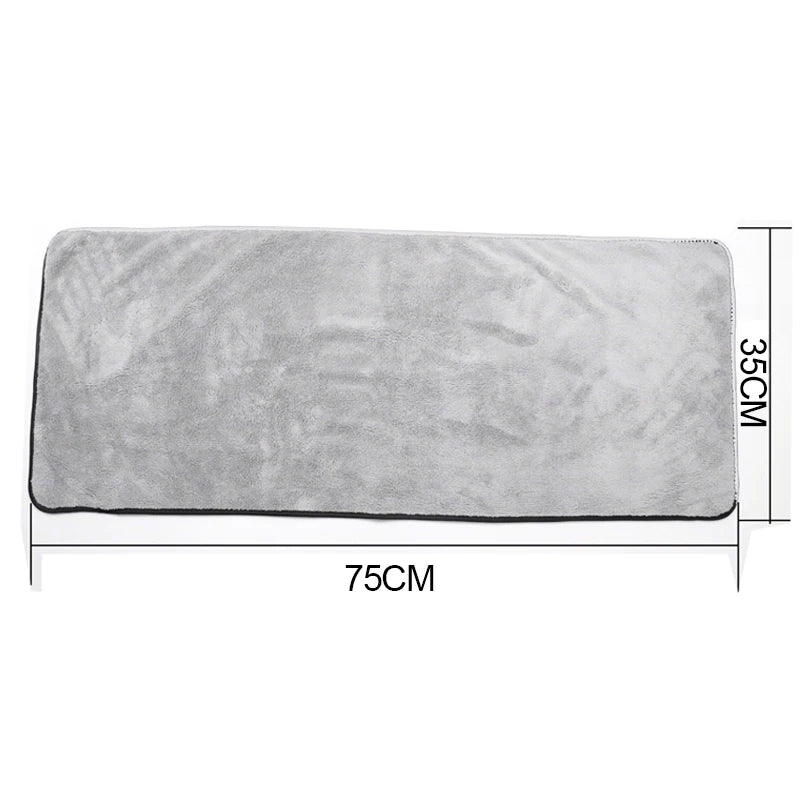 Microfiber Towel Car Wash Cloth Auto Cleaning Door Window Care Thick Strong Water Absorption For Car Home Automobile Accessories