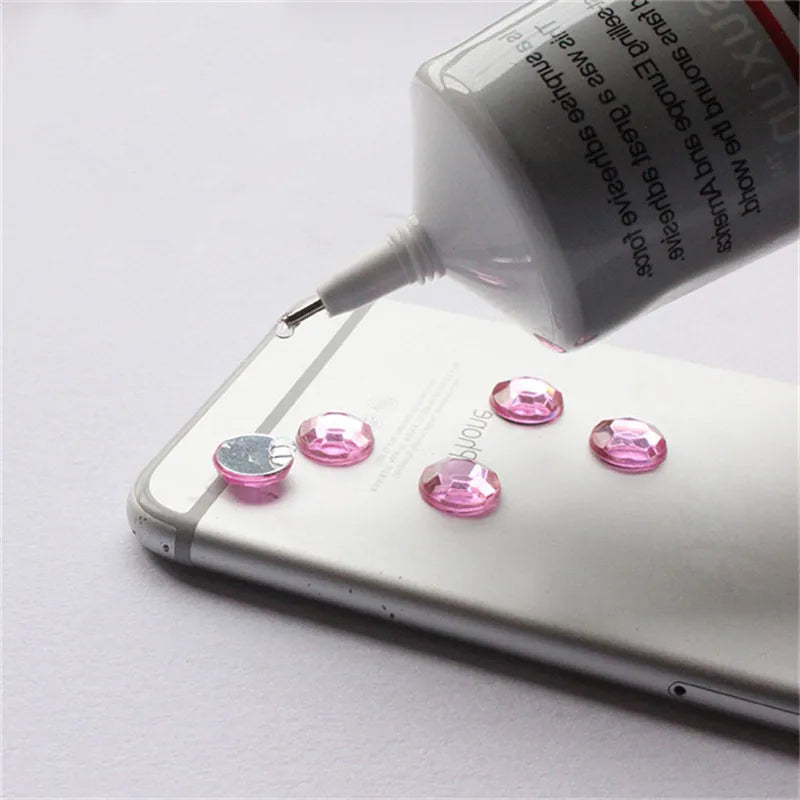 B6000 25ml Clear Liquid Glue DIY Jewelry Rhinestone Crafts Multipurpose Adhesive Repair Fix Phone Screen Glass Nail Beauty Tool