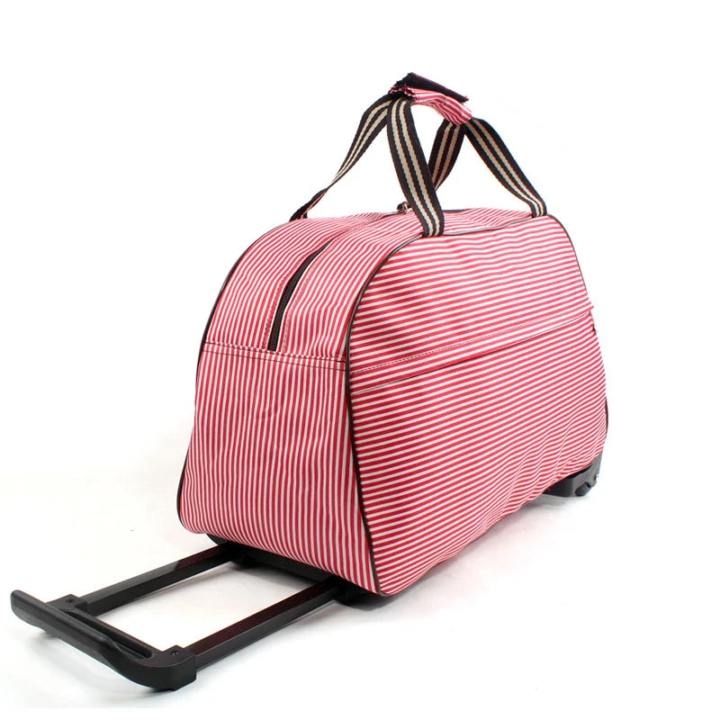 Luggage Bags Trolley Suitcase on wheels luggage Metal valise bagages roulette Hand Trolley Unisex Bag Sac a Frame Board Package