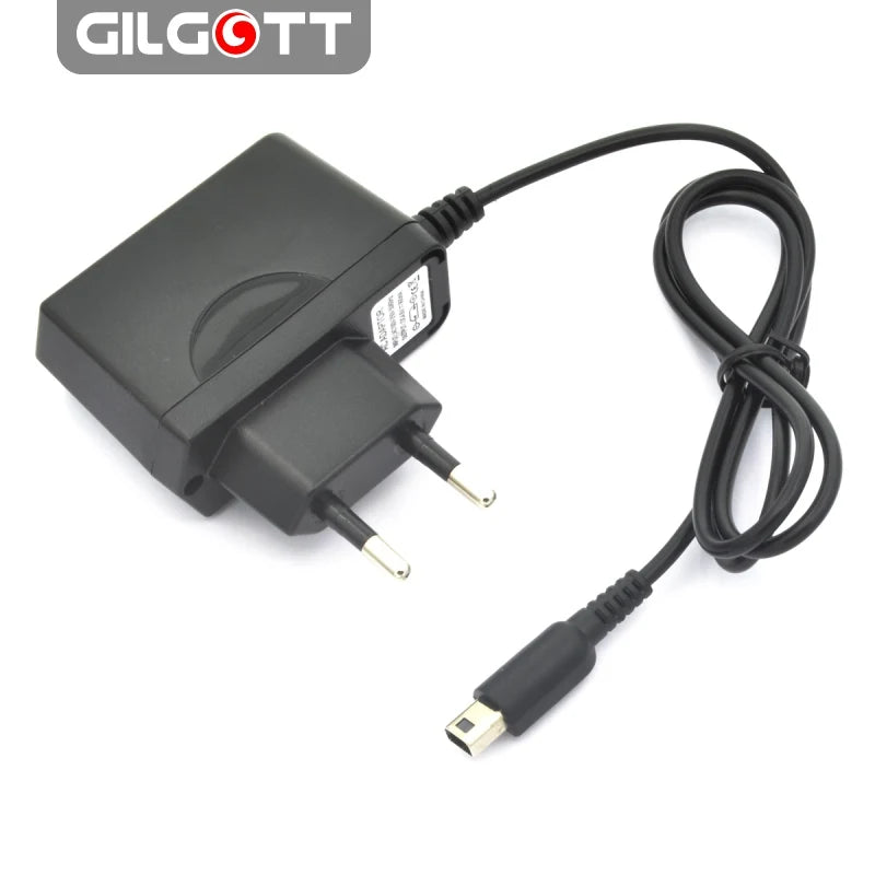 Home Wall Travel Charger 100-240V AC Power Supply Adapter for Nintendo New 3DS 2DS XL LL DSi - EU/US/UK Plug