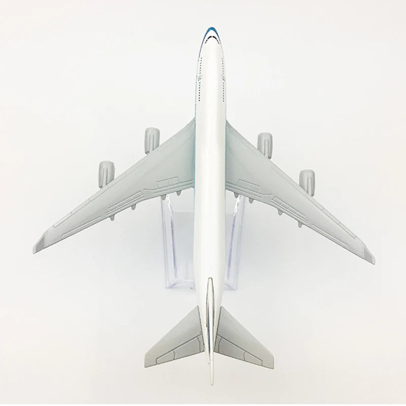 JASON TUTU 16cm Hong Kong Cathay Pacific Boeing 747 Aircraft Model Planel Airplane Diecast Metal 1/400 Scale Planes