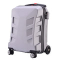 Fashion Originality Skateboard Luggage Bag Men Women Riding Suitcase On Wheels Scooter Carry on Travel Luggage Trolley Valise