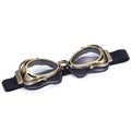 BJMOTO Motorcycle Helmet Steampunk Glasses Flying Goggles Vintage Pilot Biker Eyewear Goggle