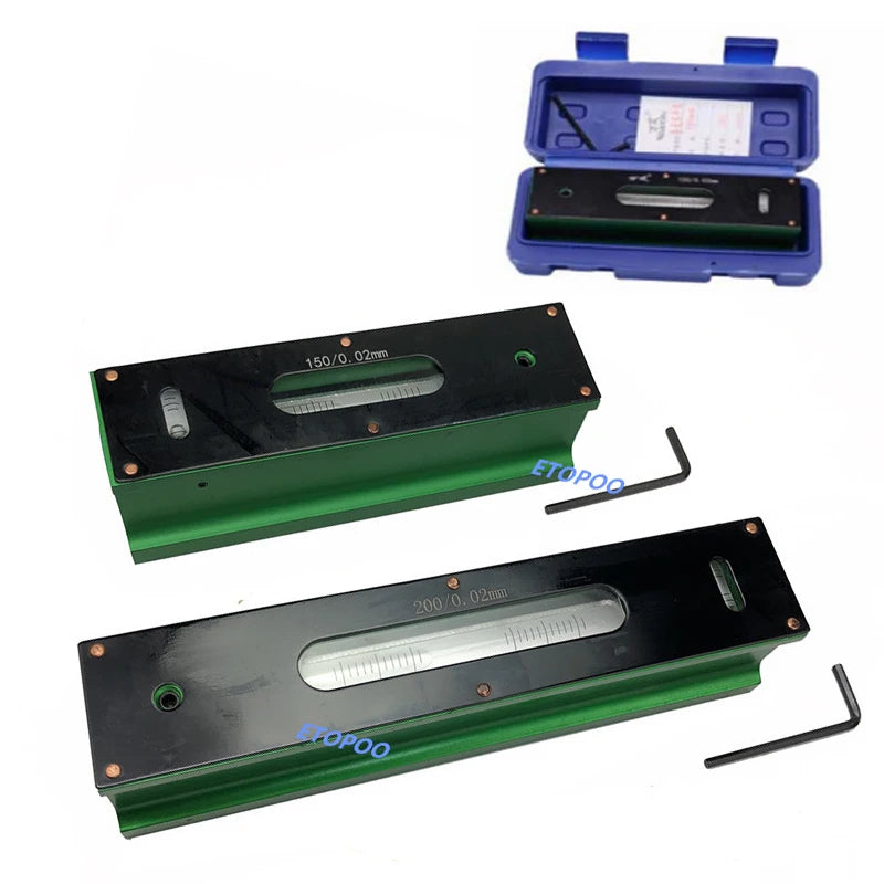High Precision Accuracy 0.02mm 100/150/200/250/300mm Industry Mechanical Bar Level Instrument Bar Level Meter Measuring Tool