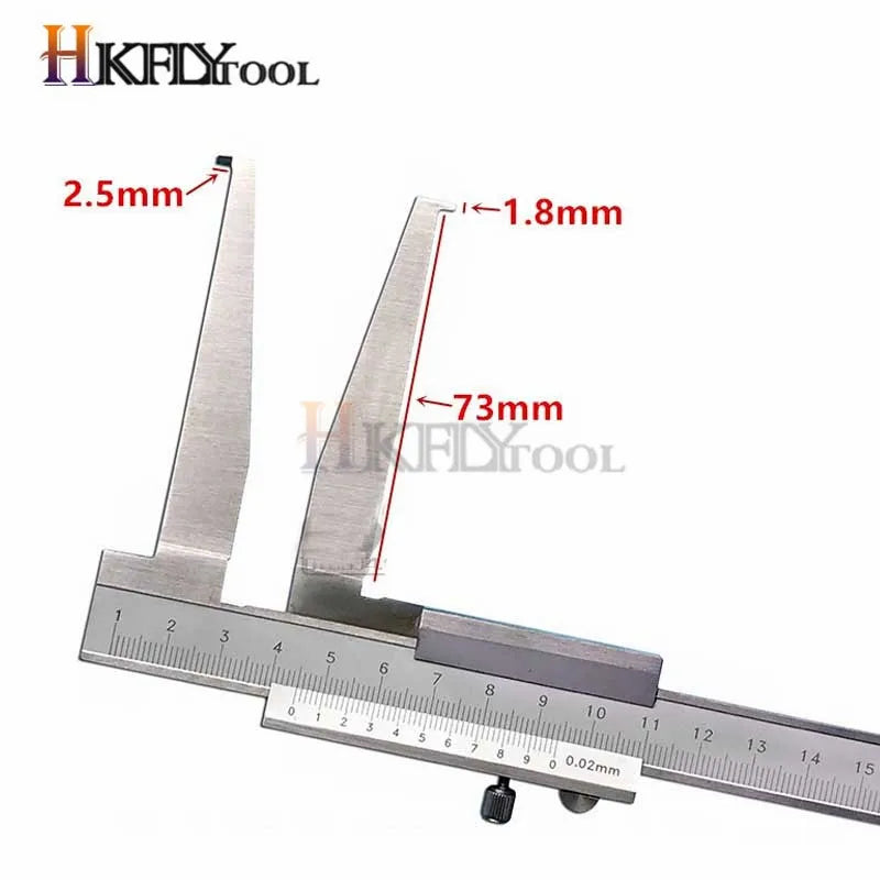 Inner Diameter Caliper 10-160mm Steel Measuring Tools Inner Groove Vernier Caliper Measur Gauge Measuring Tool