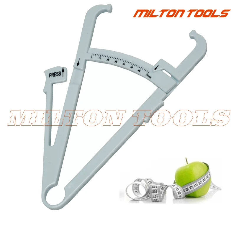 Personal Body Fat Testers Skinfold Caliper Body Fat Caliper Analyzer Measure Charts Fitness Keep Health Slim Suide Skinfold