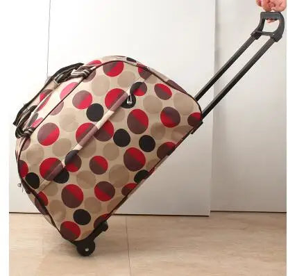 Luggage Bags Trolley Suitcase on wheels luggage Metal valise bagages roulette Hand Trolley Unisex Bag Sac a Frame Board Package