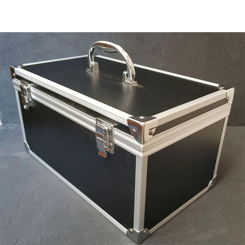 30x17x16cm Aluminum alloy Tool Case Portable Outdoor Vehicle Kit Box Equipmen Safety Equipment instrument Case Suitcase Outdoor