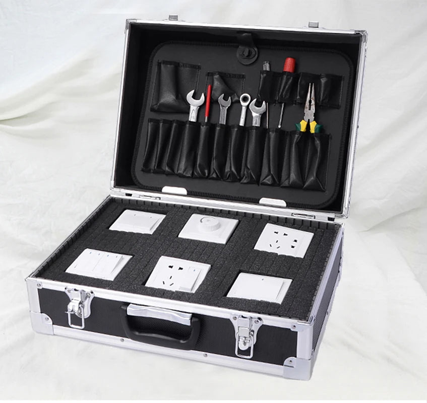 One Set 15X15 Mm Pre-cut Foam 1060x350mm for Tool Case Tool Box