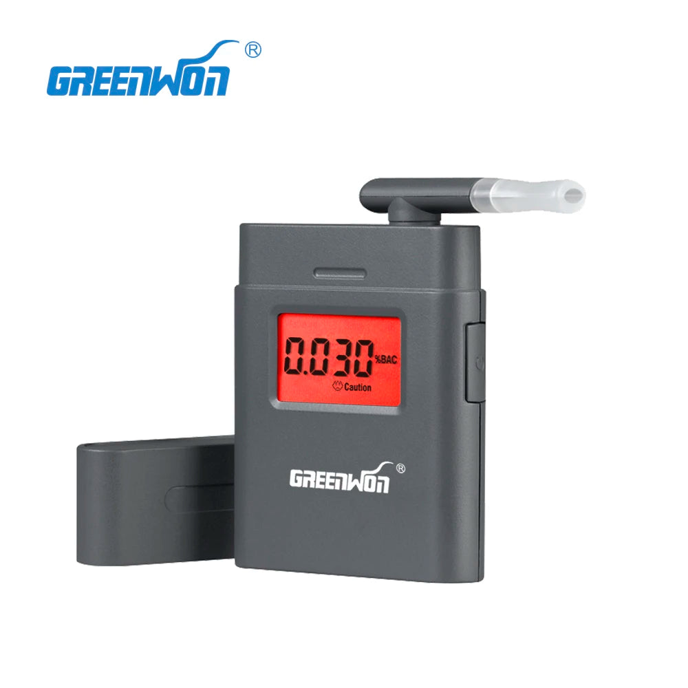 hot!! AT-838  new design mini digital alcohol meter with 360 degree rotating mouthpiece alcohol breath tester