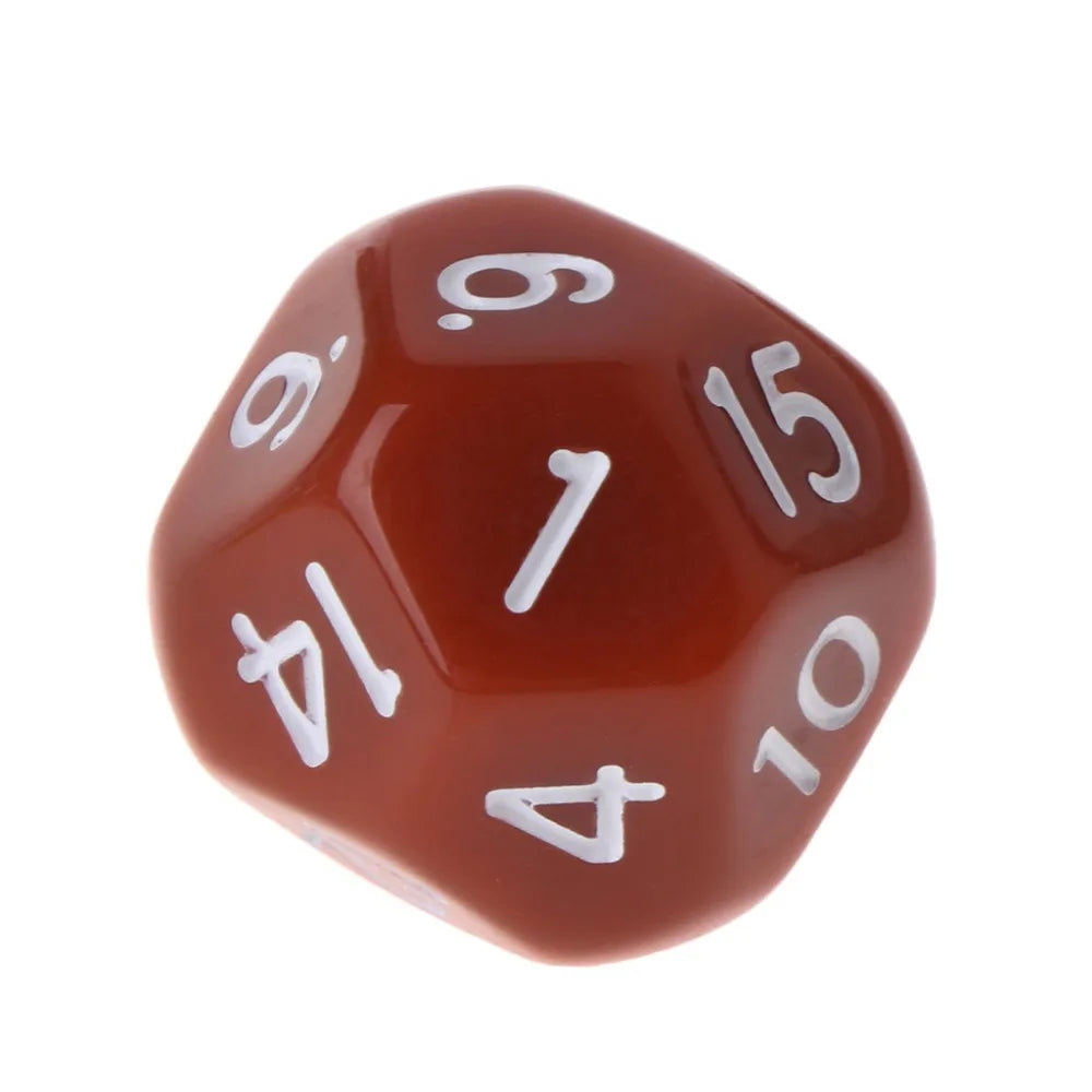 10pcs 16 Sided Dice D16 Polyhedral Dices For  Table Games
