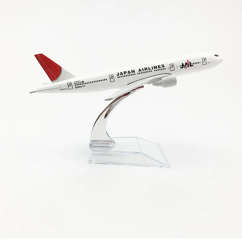 JASON TUTU 16cm JAPAN Airlines aeroplane model Boeing 777 Aircraft Model Planel Airplane Diecast Metal 1/400 Scale Planes