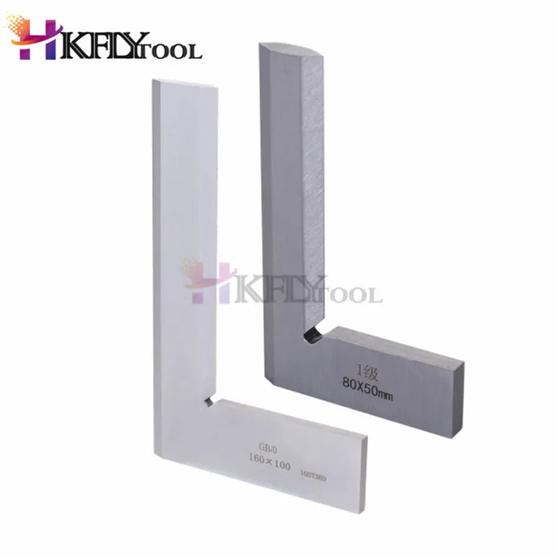Hot Sale 80*50mm Angle Square Broadside Knife-Shaped 90 Degree Angle Blade Ruler Gauge Blade Measuring Tool