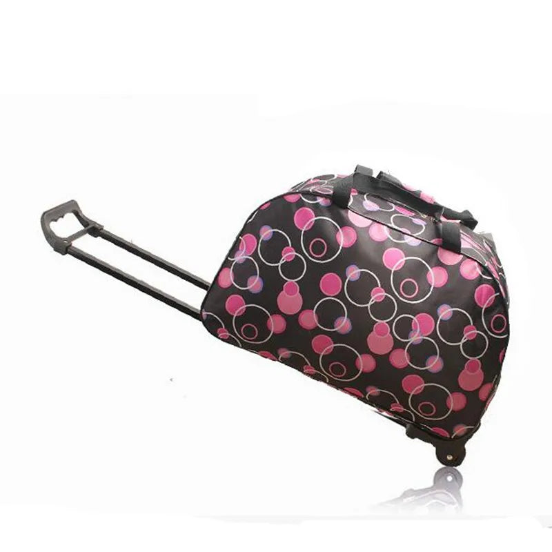 Luggage Bags Trolley Suitcase on wheels luggage Metal valise bagages roulette Hand Trolley Unisex Bag Sac a Frame Board Package