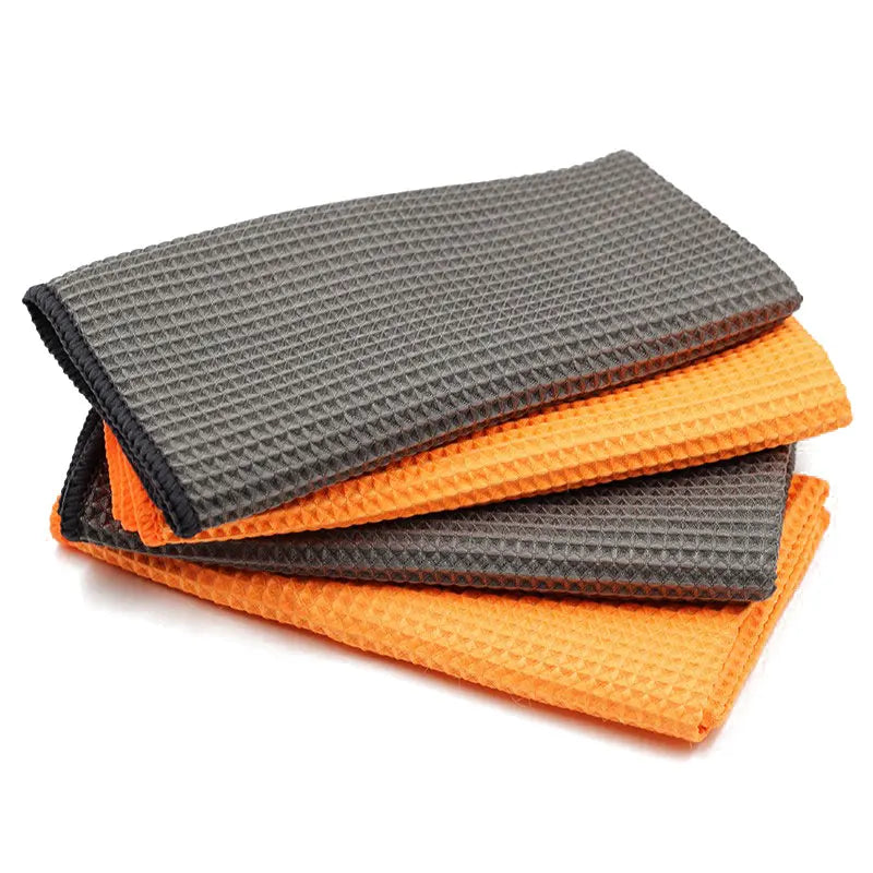 Car Cleaning Wash Towel Microfiber Products For Cars Detailing Waffle Weave Auto Water Drying Window Clean Automobiles Accessory