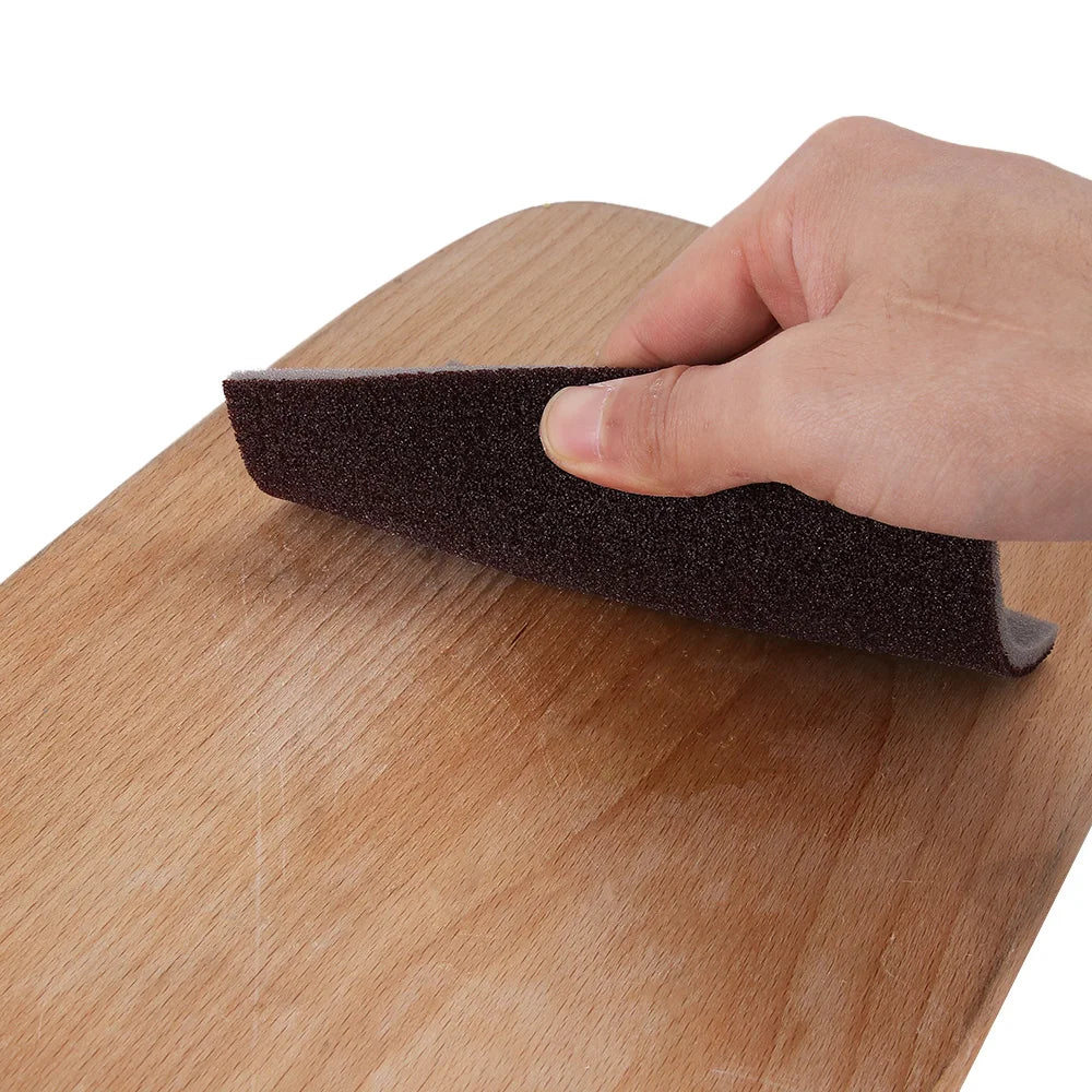 1pc/1Roll Nano Emery Sponge Kitchen Magic Cleaner Rust Rub Pot Sponge Cleaner Rust Scouring Household Kitchen Magic Pad