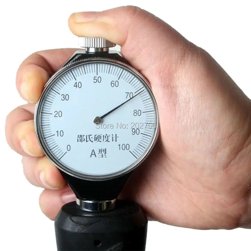 Shore Type A/O/D Rubber Tire Durometer Hardness Tester Meter 0-100 HA Sclerometer Hardness Tester