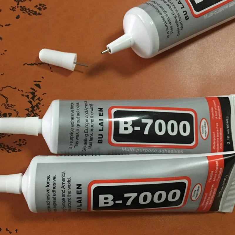 50ml B7000 Liquid Glue DIY Crystal Jewelry Crafts Multipurpose Adhesive Epoxy Resin Phone Glass Touch Screen Repair Sealat Gel