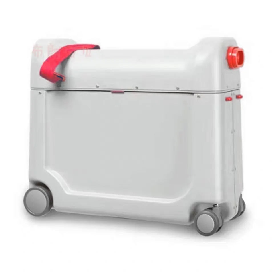 Children's sleeping suitcase travel baby ride aircraft multi-function sleeping upgrade luggage bag kids bed box creative valise