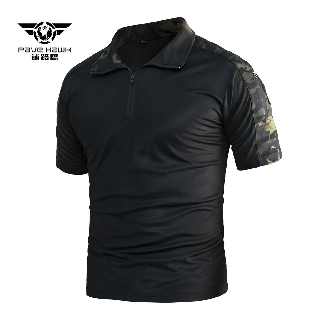 Short Sleeve Tactical Shirt Men Women Camouflage Hunting and Fishing Male Sport Tops Outdoor Camping Clothes Quick Drying Summer