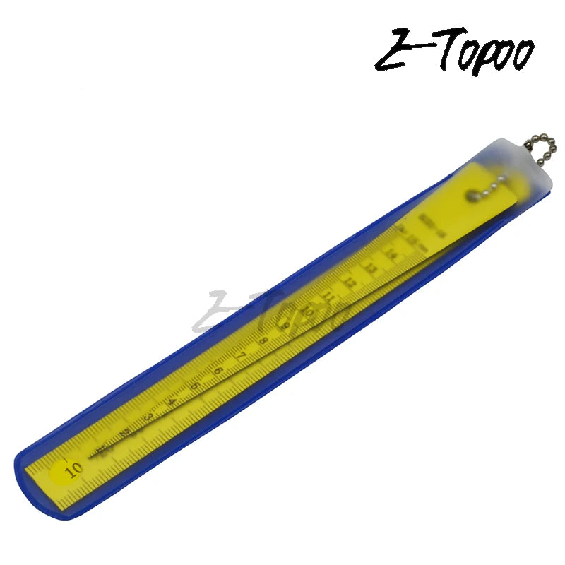 Japanese Plastic Taper Gauge 1-15mm Toper Weld Gauge Ruler with Straight Scale Inspection Kegelmessgerat Combination Taper Ruler
