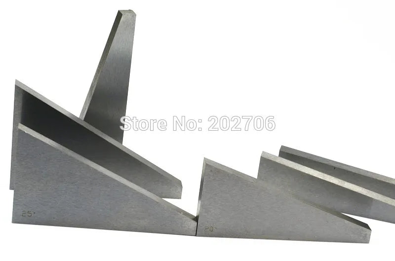 10Pcs 1-30 Degree Precision Ground Durable Angle Block Set 2pcs Angle Block For Lathes Milling Machinist Tools Angle Block Gage