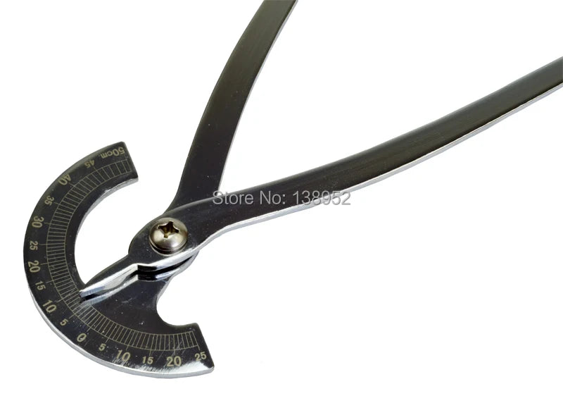 1pcs Stainless Steel Collin Pelvimeter Pelvic Insider Diameter Measuring Instrument Pelvic Scale Pelvic Gauge Pelvimeter