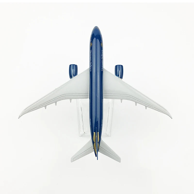 JASON TUTU 16cm Vietnam Airlines Airplane Boeing 787 Airplane Model Planel Airplane Diecast Metal 1/400 Scale Planes