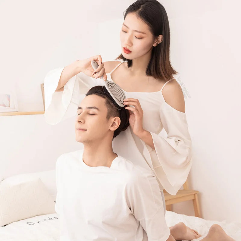 Xinzhi Relaxing elastic massage Comb Portable Hair Brush Massage Brush Magic Brushes Head Combs for Xiaomi Smart Home
