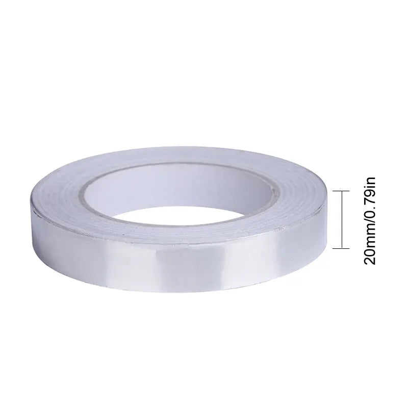 40m Aluminium Foil Tape BGA Heat-resistant Foil Tape High Temperature Resistant Foil Adhesive Tape
