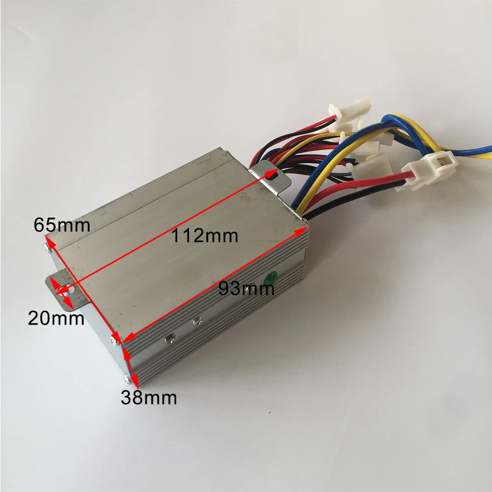 36V 48V 800W  Brush Motor Controller YK31C 3 Speed YIYUN  Electric Bike  Scooter Controller Accessory 9 Set of Cables