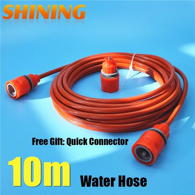 8m 10m 20m Orange PU Car Washing Garden Watering Hose Pipe With Quick Connector High Pressure Car Washer Pipeline Conduit 5*8mm