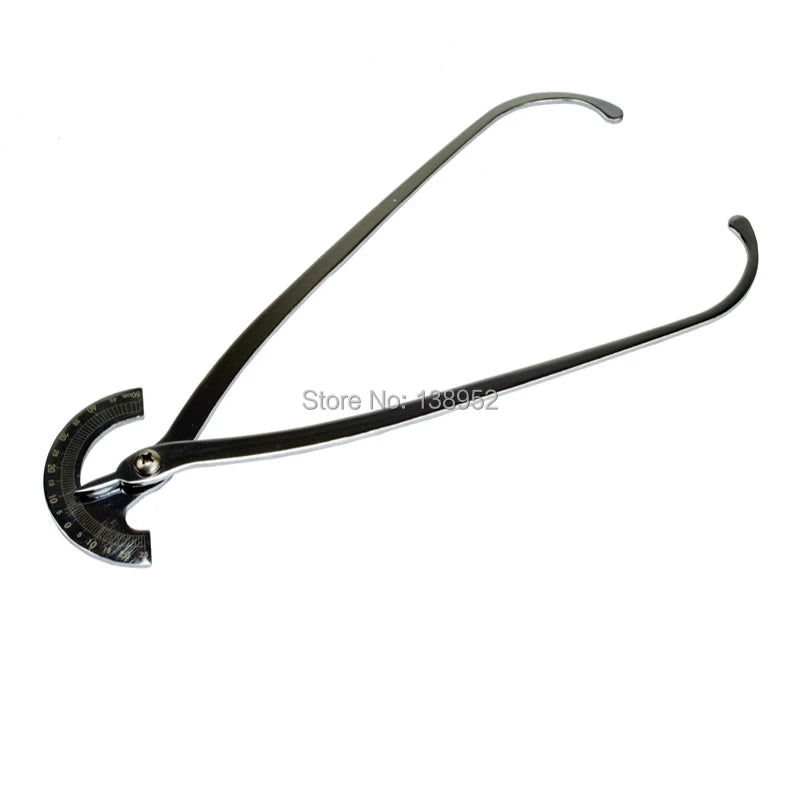 1pcs Stainless Steel Collin Pelvimeter Pelvic Insider Diameter Measuring Instrument Pelvic Scale Pelvic Gauge Pelvimeter