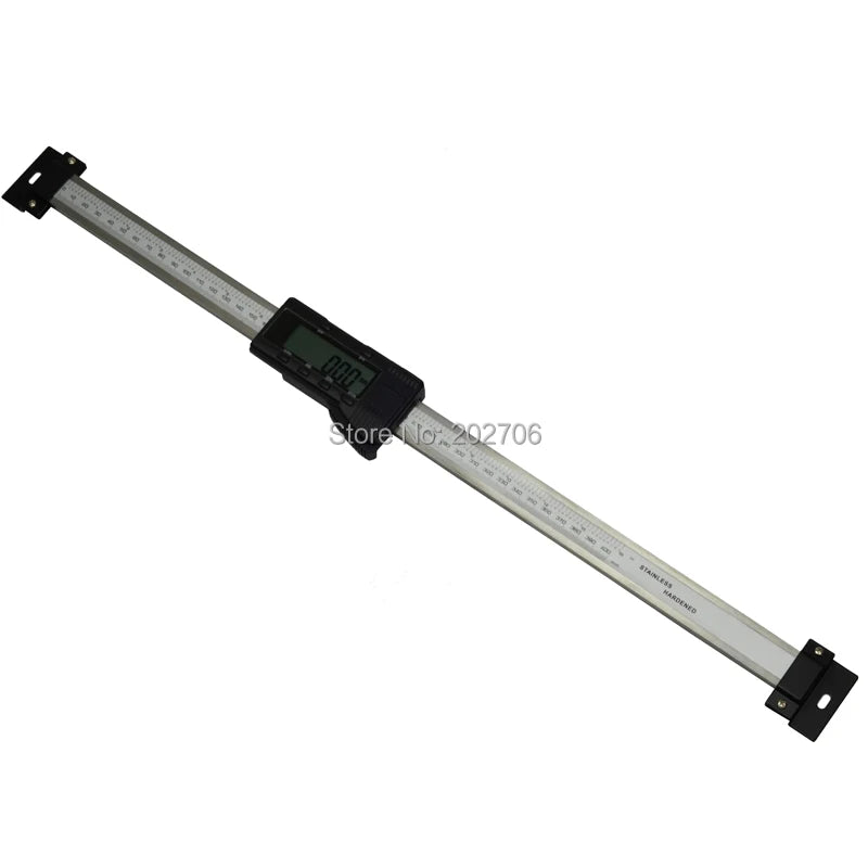 Digital Scale Unit Horizontal Type Stainless Steel LCD Display Inch/MM Machinist Tool 0-150mm 200mm 300mm Digital Linear Scales