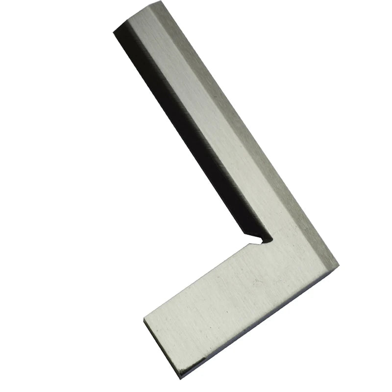 Stainless Steel 200*125mm Angle Square 90 Degree Angle Blade Ruler Gauge Try Square Ruler Measuring Tool