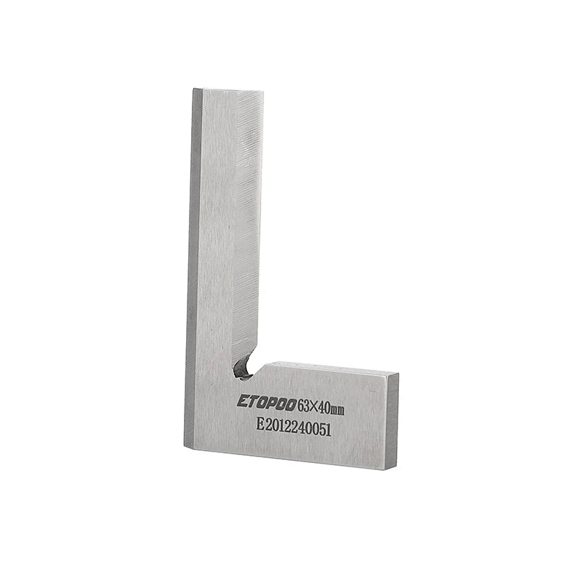 63x40 80x50 125x80  Precision Knife Edge Square Ruler 90 Degree Right Angle Ruler Engineer MeasuringTool