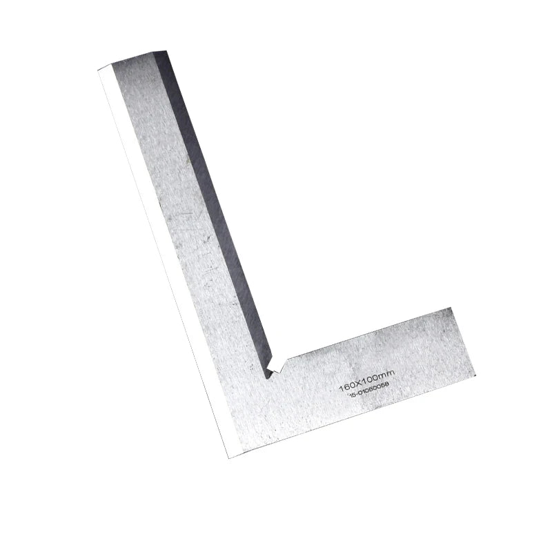 80*50mm 125*80mm 160*100mm 200*125mm Bladed 90 Degree Angle Try Square ruler Broadside Knife-Shaped Angle Blade Ruler Gauge tool